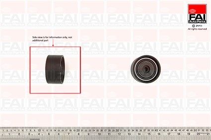 FAI AUTOPARTS kreipiantysis skriemulys, paskirstymo diržas T9519